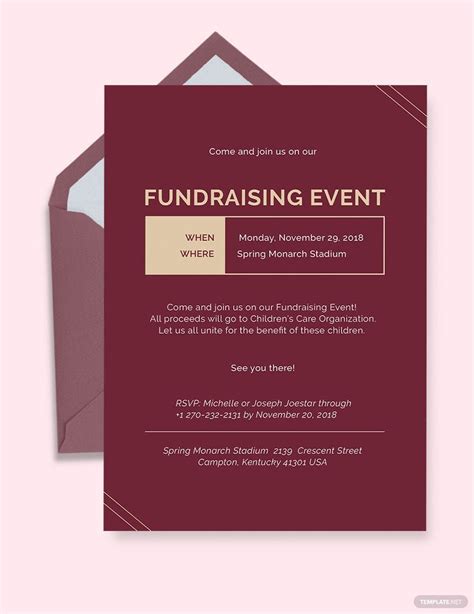 fundraising invitations
